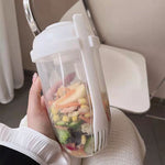 Breakfast cup & fork set