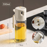 Pour & spray oil dispenser