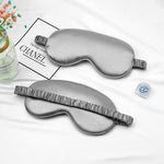 Satin-look eye mask