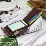 Horizontal everyday wallet