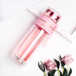 Glass tea-infuser bottle
