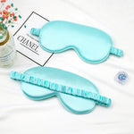 Satin-look eye mask