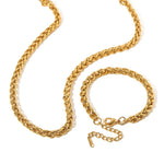 Everyday chain necklace & bracelet