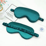 Satin-look eye mask