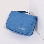 Hanging toiletry bag