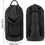 Drawstring laundry carrier