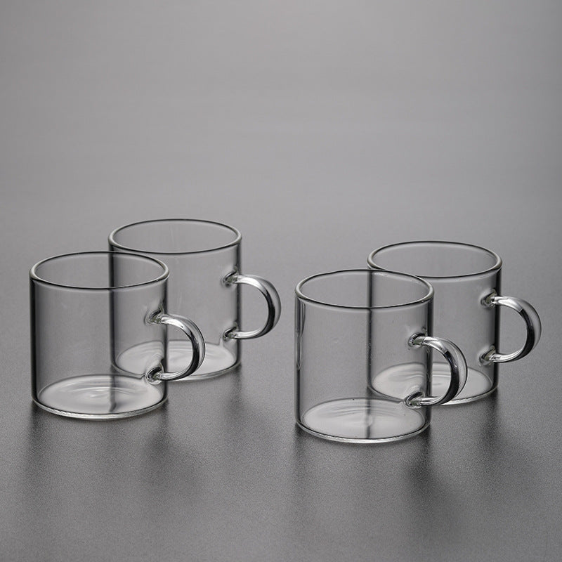 Glass tea cups · Set of 4