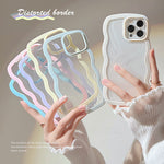 Wave-border phone case