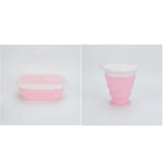 Collapsible lunch box & cup
